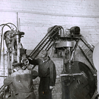 Механический цех - слесарное отделение в 1957 году