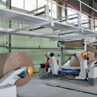 Производственная линия листового склеенного картона